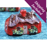 Small Irish Cottage with Flowers Small Irish Cottage with Flowers